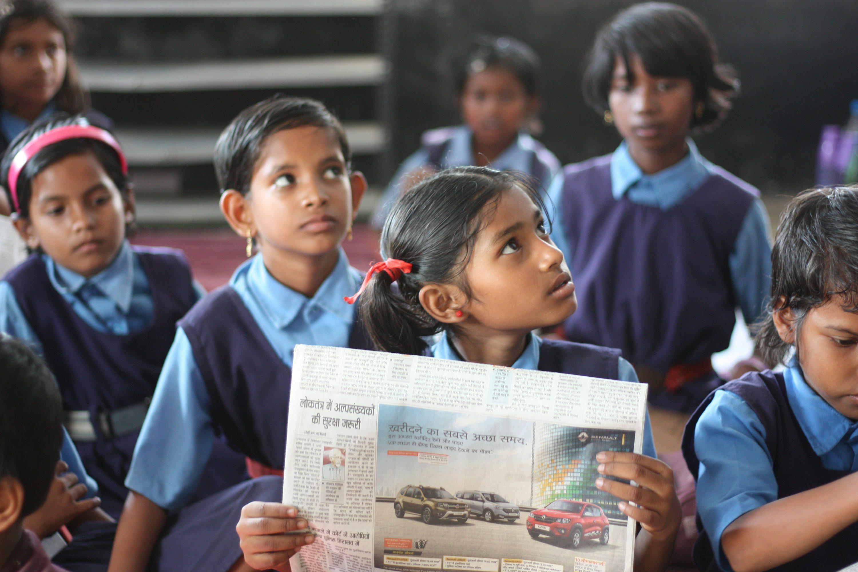 Students learning